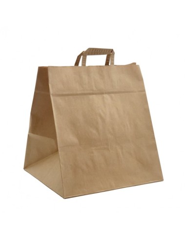 250 SACCHETTI TAKE AWAY CARTA AVANA 32x21x27 CM