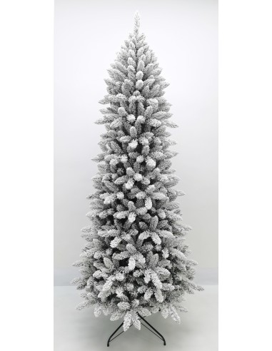 ALBERO DI NATALE ASPEN INNEVATOSLIM DIAM.82 x H 180 CM