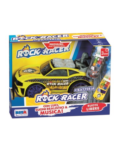 AUTO ROCK RACER BATTERIA LUCI E SUONI