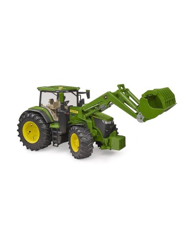 BRUDER TRATTORE JOHN DEERE CON BENNA