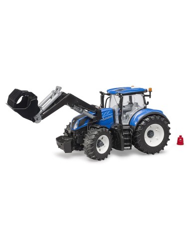 BRUDER TRATTORE NEW HOLLAND CON BENNA