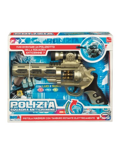 PISTOLA BATTERIA ROTANTE POLIZIA ANTICRIMINE