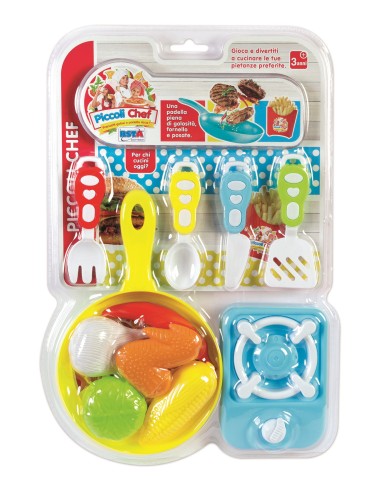 SET CUCINA PADELLA E POSATE BLISTER