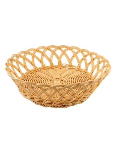 CESTINO PANE RATTAN TONDO D.25