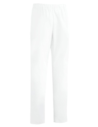 PANTALONE ECONOMIC LINE UNISEX COTONE 100% BIANCO